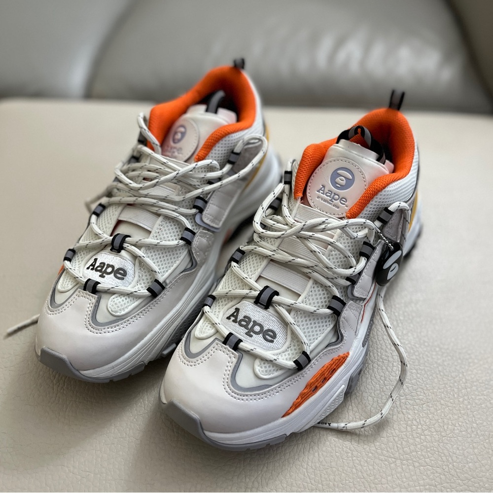 NWT - AAPE by A Bathing Ape (BAPE) Chunky Sneakers - Men 9.5 / Women 11.5